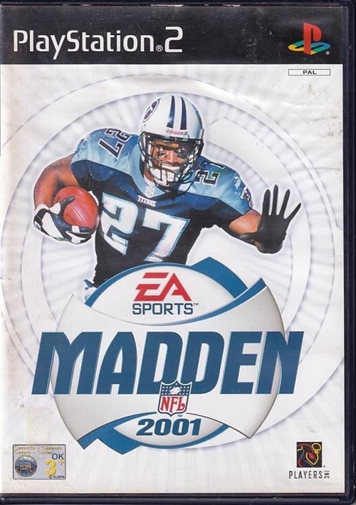 Madden NFL 2001 - PS2 (B Grade) (Genbrug)